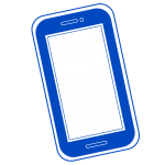 smartphone_diagonal_blue_4pt